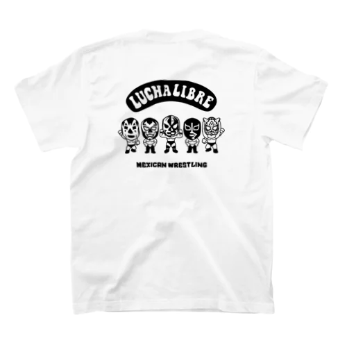 (バックプリント)mexican wrestling lucha libre3 スタンダードTシャツ