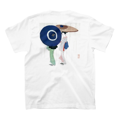 浮世絵　雨　UKIYOE Regular Fit T-Shirt
