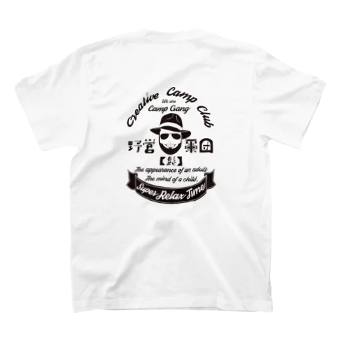 Camp Gang 黒髭 スタンダードTシャツ