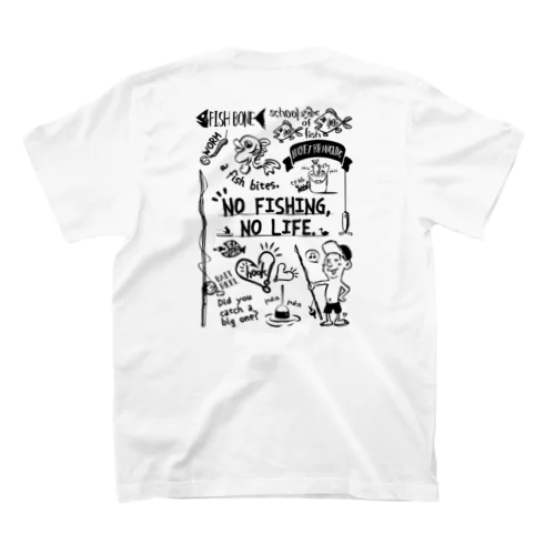 【両面】釣りが好きなんです スタンダードTシャツ