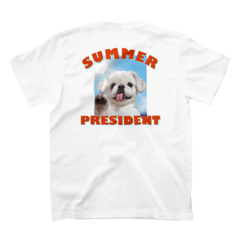 夏の大統領(背面Ver.) Regular Fit T-Shirt