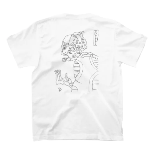 風神雷神＆みかけはこわいがとんだいい人だ Regular Fit T-Shirt