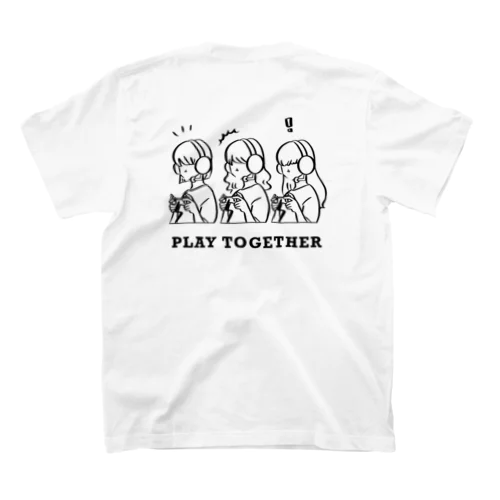 ゲーミングガールズ　Play together  スタンダードTシャツ