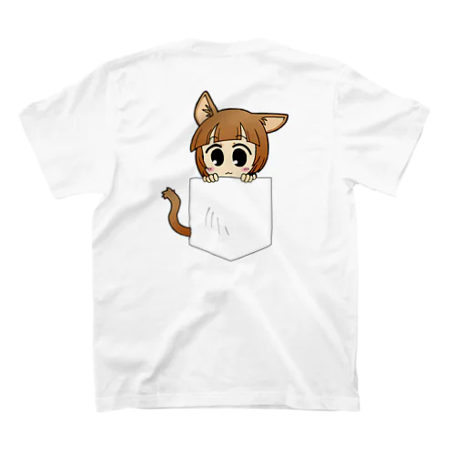 ポケットのねこみみさん スタンダードTシャツ