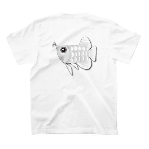 ホワイトアロワナちゃん Regular Fit T-Shirt
