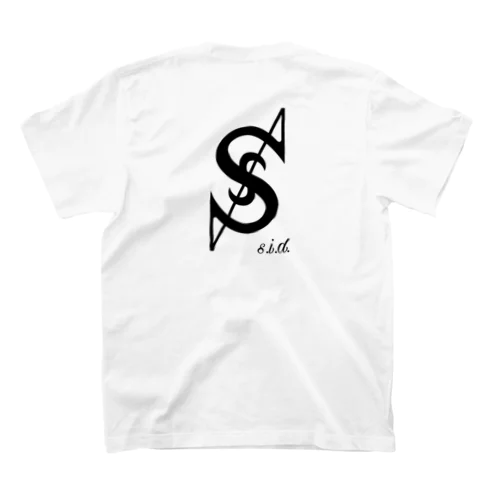 s.i.d. バックプリントBIGロゴＴシャツ Regular Fit T-Shirt