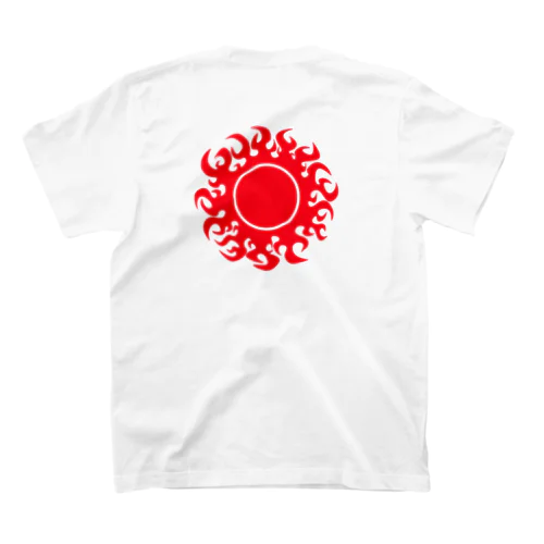 「日の丸(ファイヤーパターン)」 Regular Fit T-Shirt