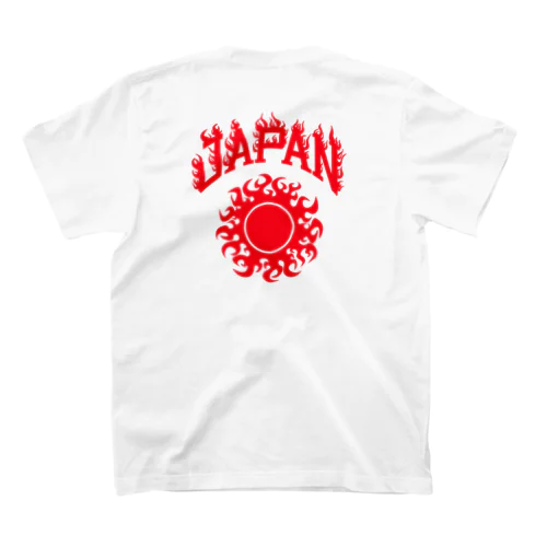 「日の丸 JAPAN(ファイヤーパターン)」 スタンダードTシャツ