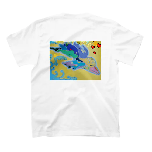 Mary's  tweets『ワーイ、海水浴って最高!!』 スタンダードTシャツ