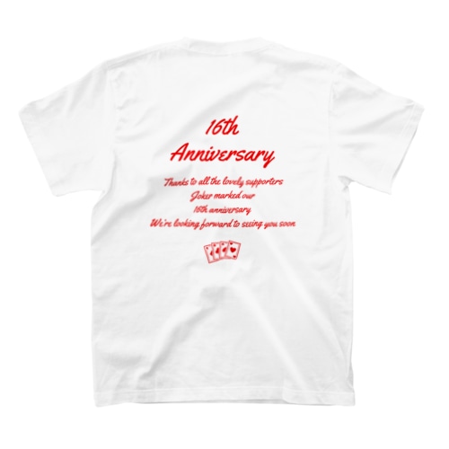 JOKER　Tシャツ　赤ロゴ Regular Fit T-Shirt