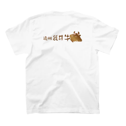 遠州袋井牛６背 スタンダードTシャツ