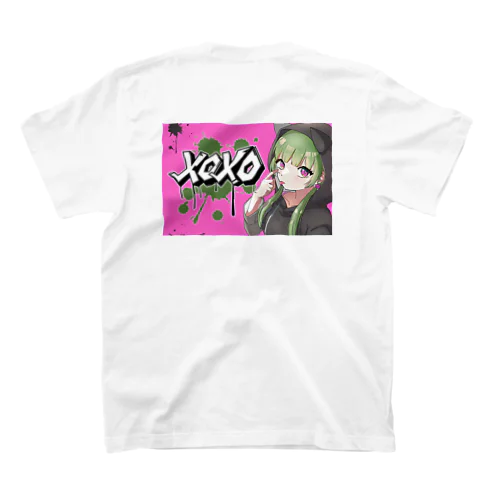 XOXOシリーズ【Hannya】Ver.PINK Regular Fit T-Shirt