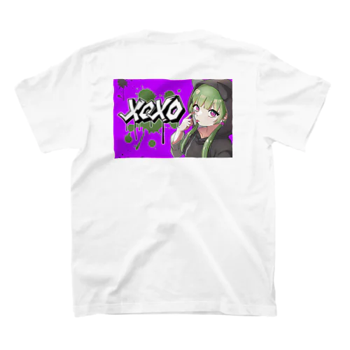 XOXOシリーズ【Hanyna】Ver.PURPLE Regular Fit T-Shirt