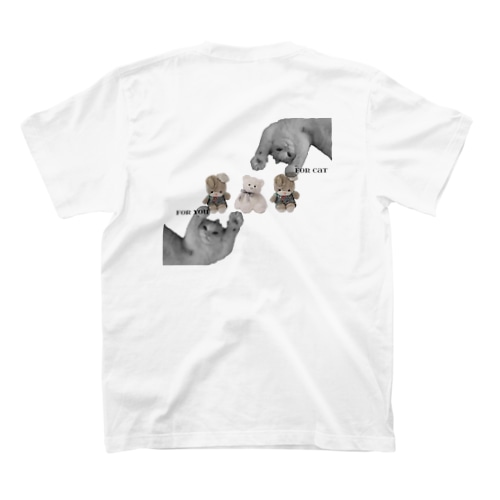 猫 熊 猫 ぬいぐるみ Regular Fit T-Shirt