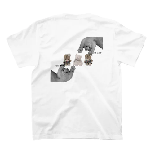 猫 熊 猫 ぬいぐるみ Regular Fit T-Shirt