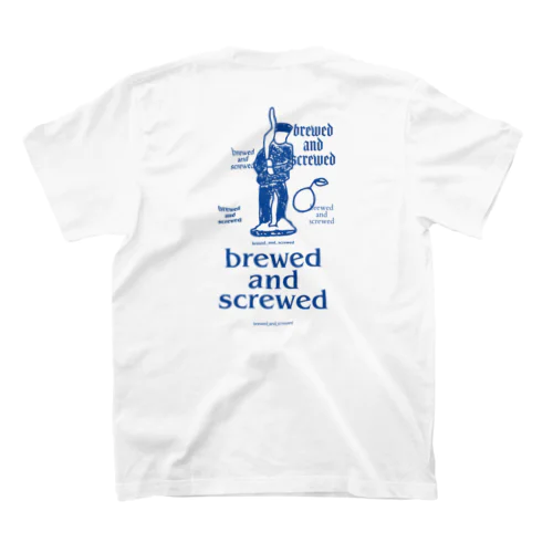 brewed and screwed graphic T スタンダードTシャツ