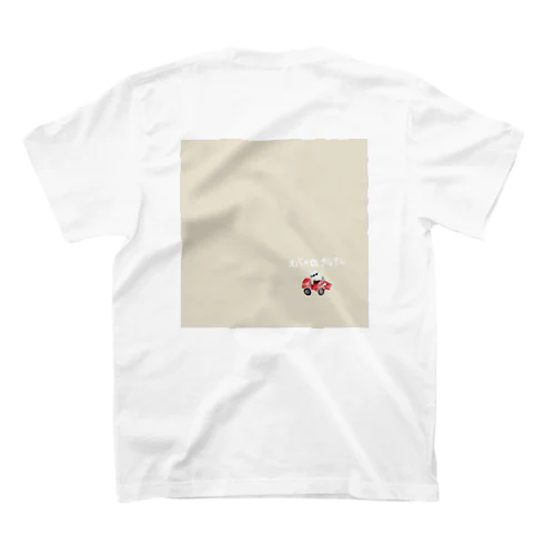 【全盲の絵描き】オバケのタムタム背面プリントシリーズ Regular Fit T-Shirt