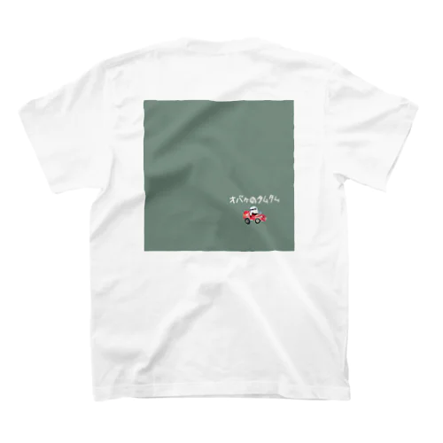 【全盲の絵描き】オバケのタムタム背面プリントシリーズ Regular Fit T-Shirt