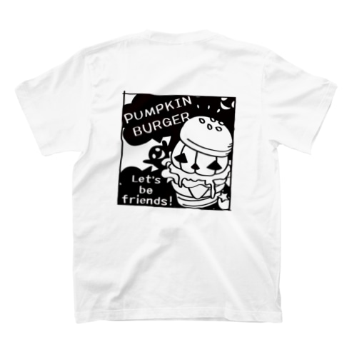 バックプリント Gz かぼちゃバーガーＤ Regular Fit T-Shirt