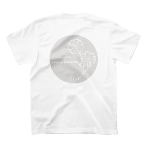 秋桜　LGy（背面） Regular Fit T-Shirt