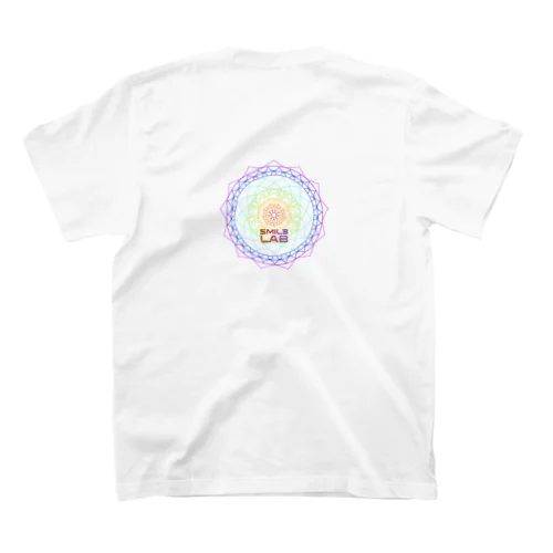 Smil3Lab マンダラロゴ Regular Fit T-Shirt