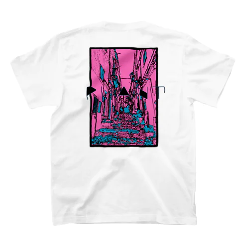 路地裏/ピンク スタンダードTシャツ