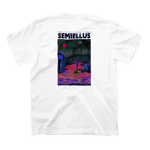 SEMIELLUS blue Regular Fit T-Shirt