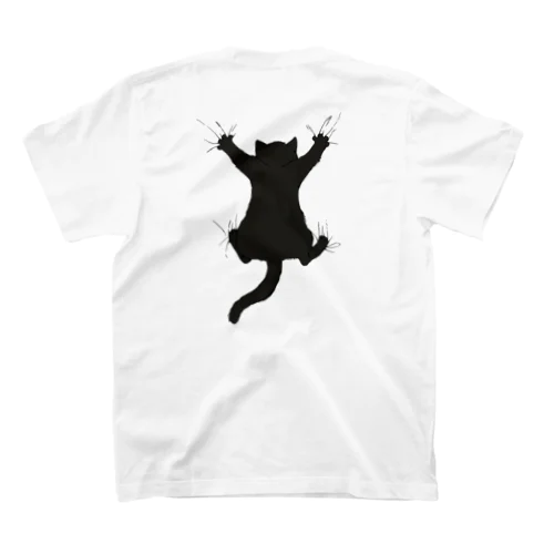 気まま黒猫（両面） Regular Fit T-Shirt