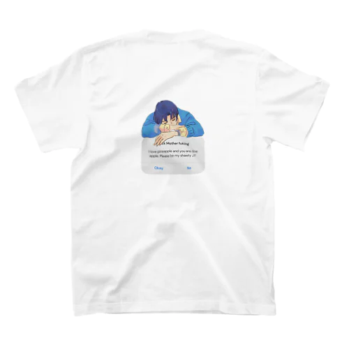 人生気にしないTshirt スタンダードTシャツ