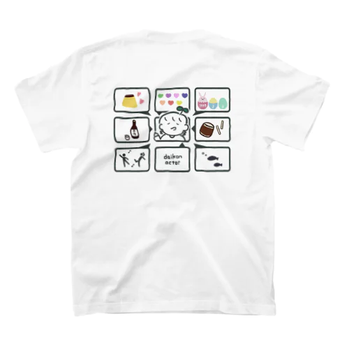 だいこん自己紹介 スタンダードTシャツ