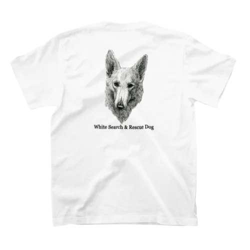 瀬戸優コラボ 災害救助犬チャリティグッズ Regular Fit T-Shirt