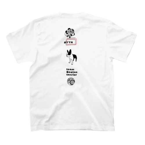 勝手にteamボストンテリア(縦 ver) Regular Fit T-Shirt
