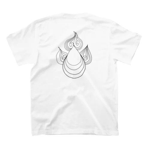 マニ(宝珠の玉)　白 スタンダードTシャツ