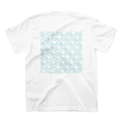 seigaiha(Blue) スタンダードTシャツ