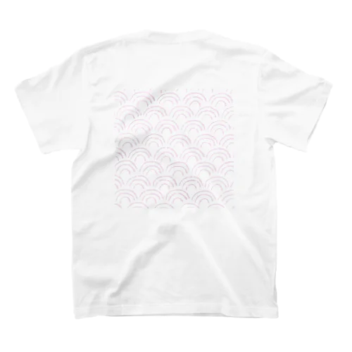 seigaiha(pink) スタンダードTシャツ