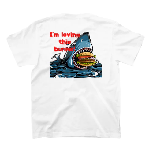 ハンバーガーシャーク スタンダードTシャツ