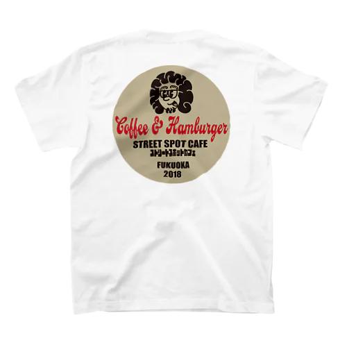 STREET SPOT CAFE ステッカー Regular Fit T-Shirt