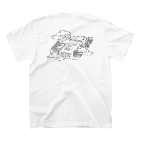 お風呂天国（ブラック） Regular Fit T-Shirt