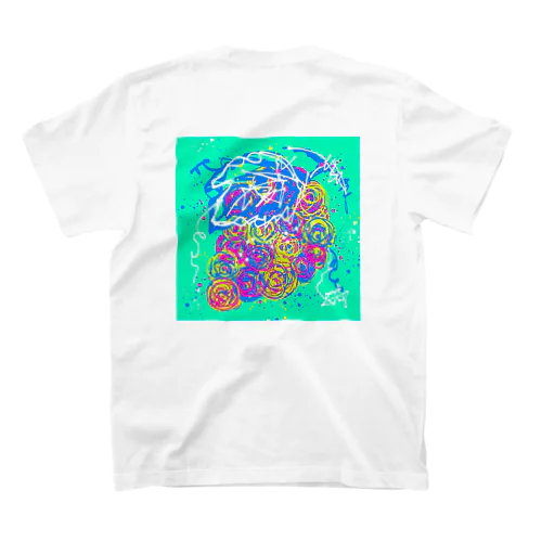 Grape #93 (バックプリント) Regular Fit T-Shirt