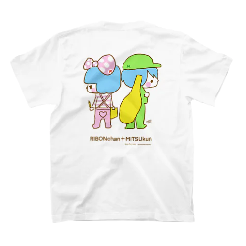 リボンちゃん＋みっくん Regular Fit T-Shirt