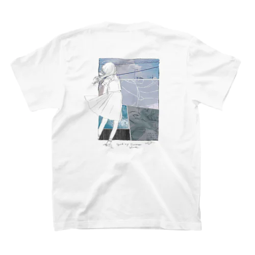 goodbye summmerblue Regular Fit T-Shirt