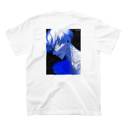 青の感情 Regular Fit T-Shirt