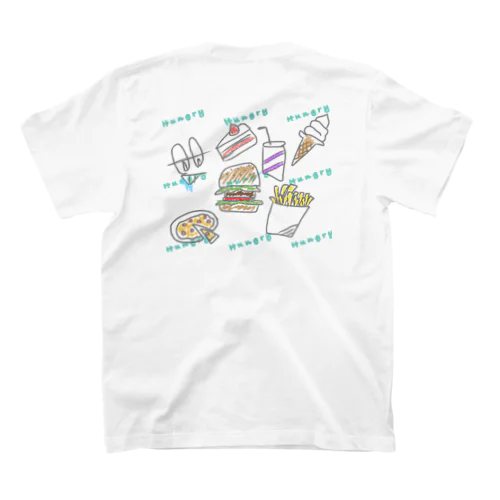 Hungry🍔🍕🍟🥤🍰‪🍦‬ Regular Fit T-Shirt