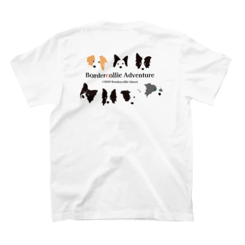 7 Border Collies-1 スタンダードTシャツ