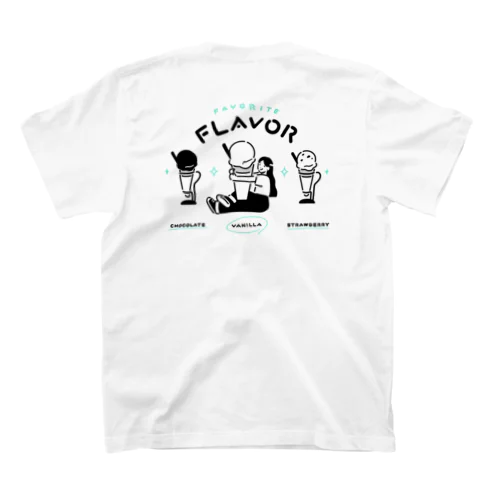 FAVORITE FLAVOR(back) スタンダードTシャツ