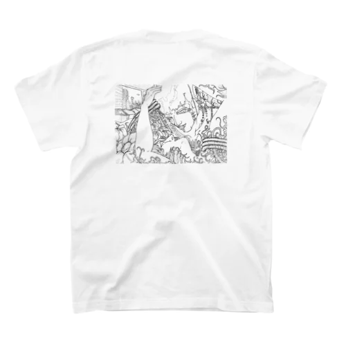 An-Raku-She Regular Fit T-Shirt