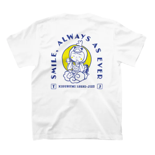 着ぐるみ 酉地蔵（雲）ｰSMILE バックプリントTｰ スタンダードTシャツ