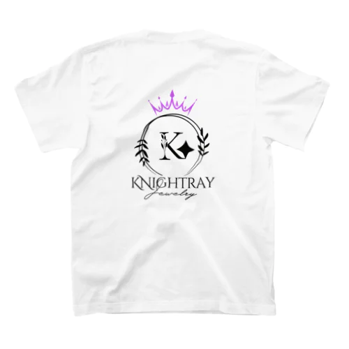 Knightray Black Regular Fit T-Shirt