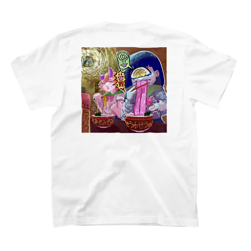 MORI and LAO #1 ラーメンガールズ Regular Fit T-Shirt