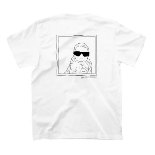 グラサン赤サン（文字有） スタンダードTシャツ